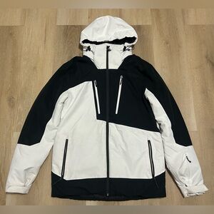 Mountain Warehouse Men's Black and White winter jacket